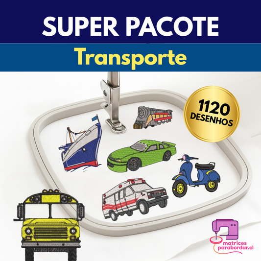 Megapack Transportes – 1120 Matrizes Variadas