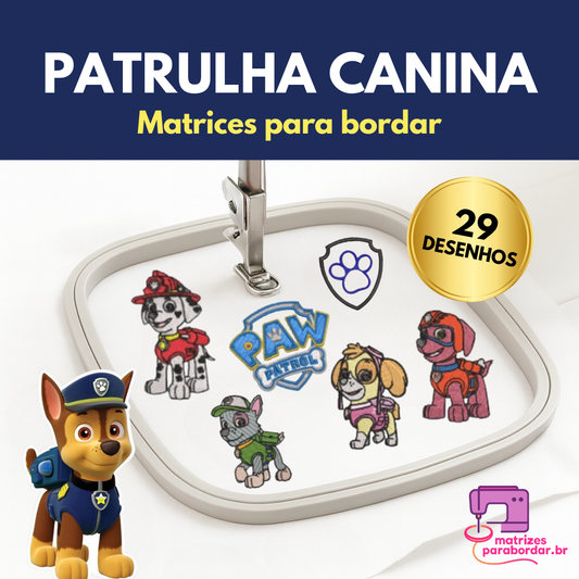 Patrulha Canina – Pack com 29 Matrizes