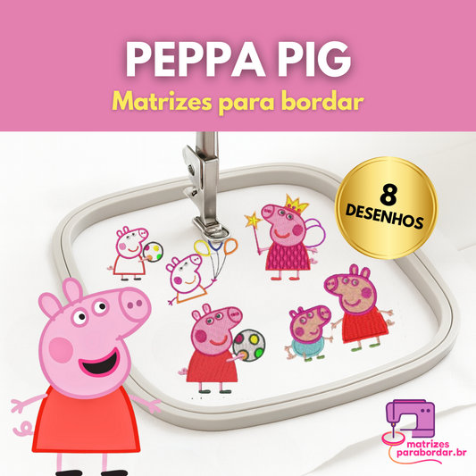 Peppa Pig – Pack com 8 Matrizes Divertidas