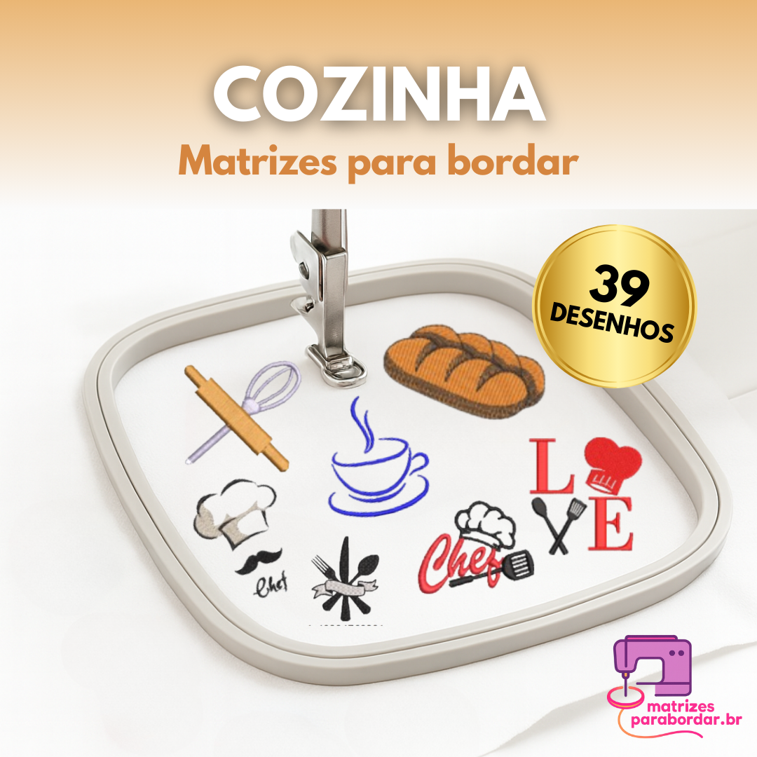 Culinária Criativa – Pack com 39 Matrizes