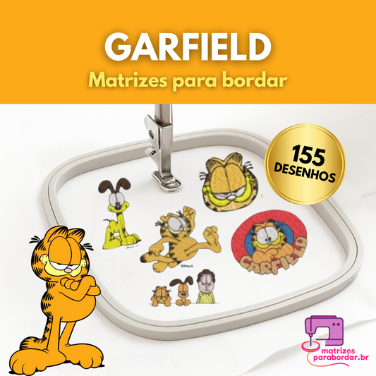Garfield – Pack com 155 Matrizes Exclusivas