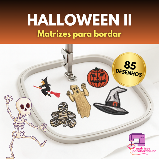 Halloween – Pack com 85 Matrizes Temáticas